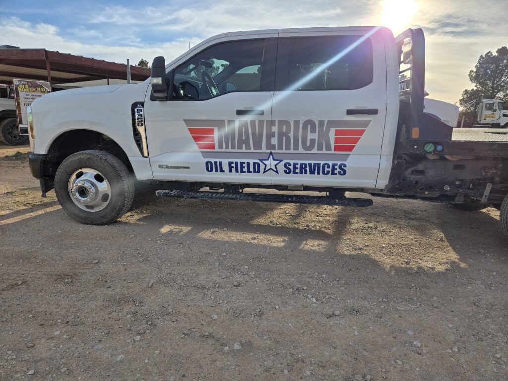 Maveric Oil Field Decals